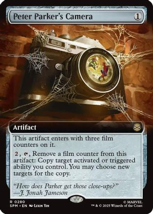Peter Parker's Camera (Extended Art) (SPM-280) - [Marvel's Spider-Man]