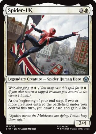 Spider-UK (SPM-017) - [Marvel's Spider-Man] Foil