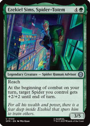 Ezekiel Sims, Spider-Totem (SPM-100) - [Marvel's Spider-Man]
