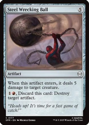 Steel Wrecking Ball (SPM-177) - [Marvel's Spider-Man] Foil