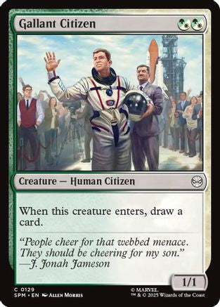 Gallant Citizen (SPM-129) - [Marvel's Spider-Man]