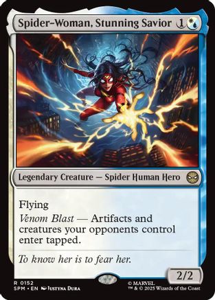 Spider-Woman, Stunning Savior (SPM-152) - [Marvel's Spider-Man] Foil