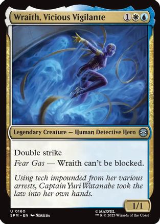 Wraith, Vicious Vigilante (SPM-160) - [Marvel's Spider-Man] Foil