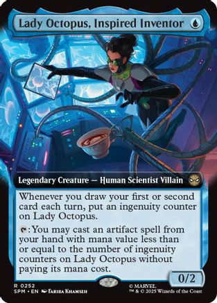 Lady Octopus, Inspired Inventor (Extended Art) (SPM-252) - [Marvel's Spider-Man] Foil