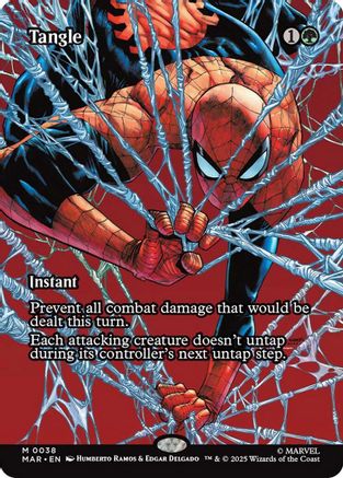 Tangle (Borderless) (MAR-038) - [Marvel Eternal-Legal] Foil