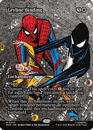 Leyline Binding (Borderless) (MAR-002) - [Marvel Eternal-Legal] Foil