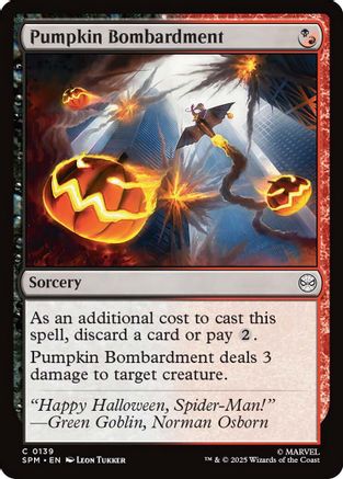 Pumpkin Bombardment (SPM-139) - [Marvel's Spider-Man] Foil