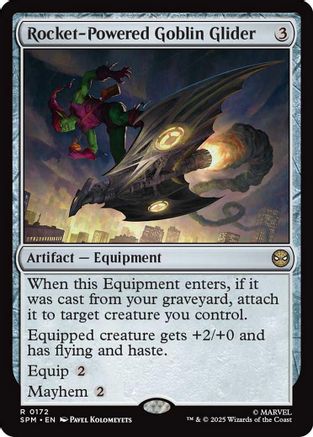 Rocket-Powered Goblin Glider (SPM-172) - [Marvel's Spider-Man] Foil