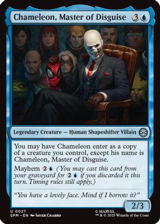 Chameleon, Master of Disguise (SPM-027) - [Marvel's Spider-Man] Foil