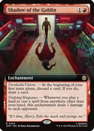 Shadow of the Goblin (Extended Art) (SPM-262) - [Marvel's Spider-Man]