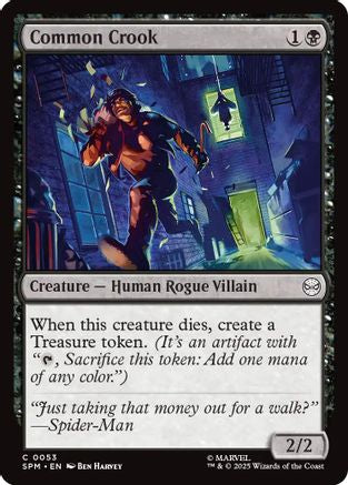 Common Crook (SPM-053) - [Marvel's Spider-Man] Foil
