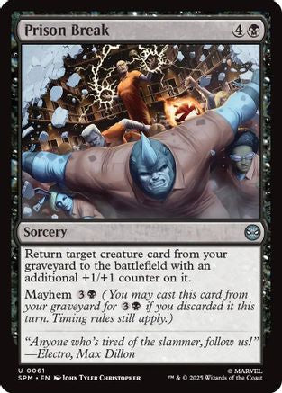 Prison Break (SPM-061) - [Marvel's Spider-Man] Foil