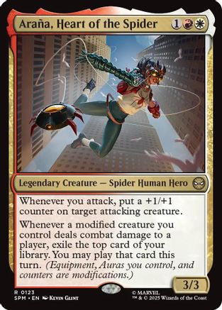 Araña, Heart of the Spider (SPM-123) - [Marvel's Spider-Man] Foil