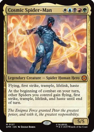 Cosmic Spider-Man (SPM-127) - [Marvel's Spider-Man]