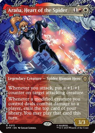 Araña, Heart of the Spider (Borderless) (SPM-213) - [Marvel's Spider-Man]