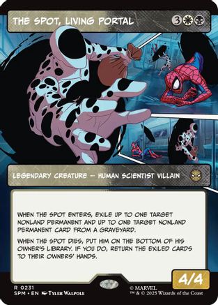 The Spot, Living Portal (Borderless) (SPM-231) - [Marvel's Spider-Man] Foil