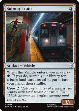 Subway Train (SPM-178) - [Marvel's Spider-Man] Foil