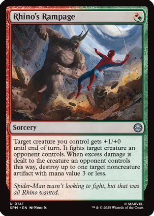 Rhino's Rampage (SPM-141) - [Marvel's Spider-Man] Foil