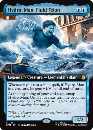 Hydro-Man, Fluid Felon (Extended Art) (SPM-250) - [Marvel's Spider-Man]
