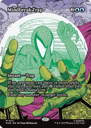 Mindbreak Trap (Borderless) (MAR-011) - [Marvel Eternal-Legal]
