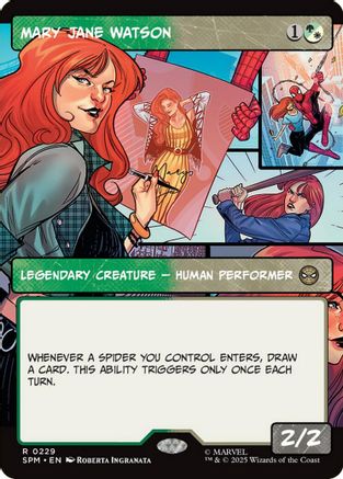 Mary Jane Watson (Borderless) (SPM-229) - [Marvel's Spider-Man]