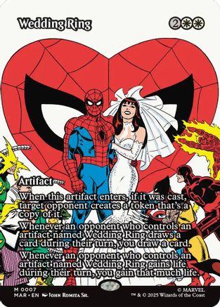 Wedding Ring (Borderless) (MAR-007) - [Marvel Eternal-Legal]