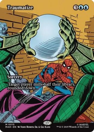Traumatize (Borderless) (MAR-015) - [Marvel Eternal-Legal] Foil