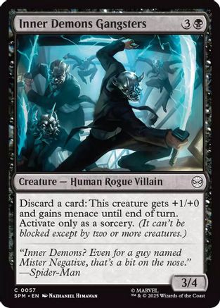 Inner Demons Gangsters (SPM-057) - [Marvel's Spider-Man] Foil