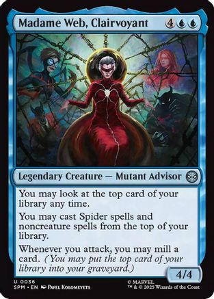 Madame Web, Clairvoyant (SPM-036) - [Marvel's Spider-Man]