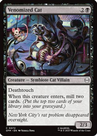 Venomized Cat (SPM-072) - [Marvel's Spider-Man]
