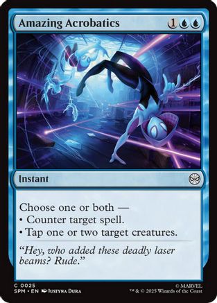 Amazing Acrobatics (SPM-025) - [Marvel's Spider-Man] Foil