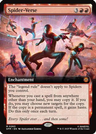 Spider-Verse (Extended Art) (SPM-263) - [Marvel's Spider-Man] Foil