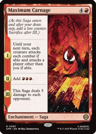 Maximum Carnage (SPM-083) - [Marvel's Spider-Man]