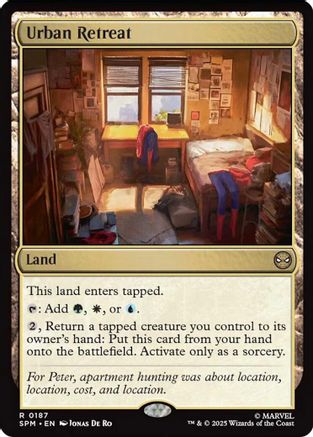 Urban Retreat (SPM-187) - [Marvel's Spider-Man] Foil