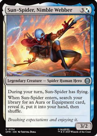 Sun-Spider, Nimble Webber (SPM-154) - [Marvel's Spider-Man] Foil
