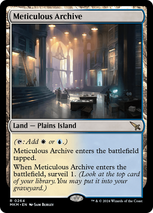 Meticulous Archive (MKM-264) - [Murders at Karlov Manor] Foil