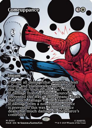 Comeuppance (Borderless) (MAR-001) - [Marvel Eternal-Legal] Foil
