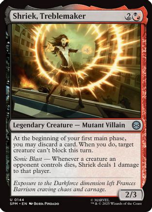 Shriek, Treblemaker (SPM-144) - [Marvel's Spider-Man]