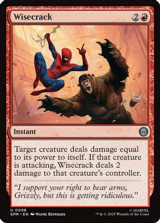 Wisecrack (SPM-098) - [Marvel's Spider-Man]