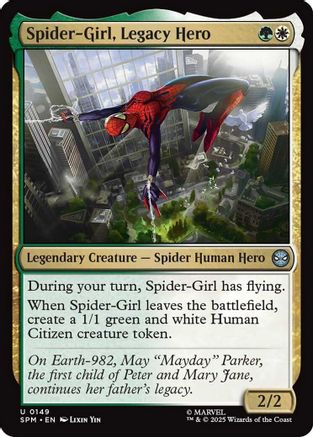 Spider-Girl, Legacy Hero (SPM-149) - [Marvel's Spider-Man] Foil