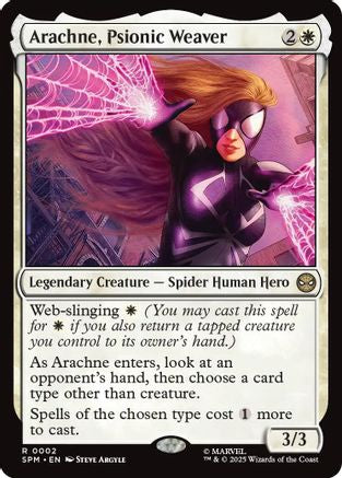 Arachne, Psionic Weaver (SPM-002) - [Marvel's Spider-Man] Foil