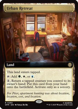Urban Retreat (Extended Art) (SPM-283) - [Marvel's Spider-Man] Foil