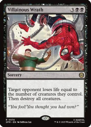 Villainous Wrath (SPM-074) - [Marvel's Spider-Man]
