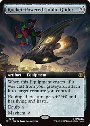 Rocket-Powered Goblin Glider (Extended Art) (SPM-281) - [Marvel's Spider-Man] Foil