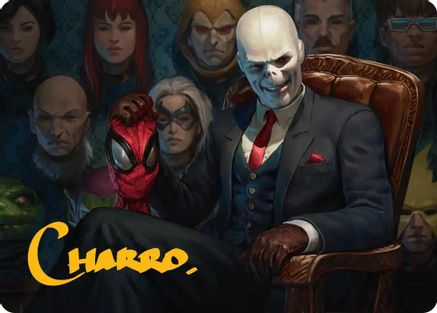 Chameleon, Master of Disguise Art Card (Gold-Stamped Signature) (AASPM-005) - [Art Series: Marvel's Spider-Man]