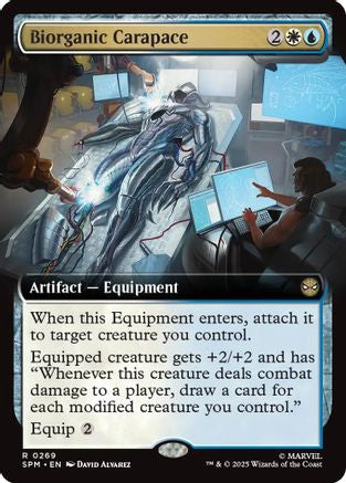 Biorganic Carapace (Extended Art) (SPM-269) - [Marvel's Spider-Man] Foil