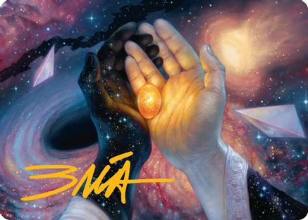 The Soul Stone Art Card (Gold-Stamped Signature) (AASPM-010) - [Art Series: Marvel's Spider-Man]