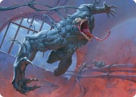 Venom, Evil Unleashed Art Card (AASPM-012) - [Art Series: Marvel's Spider-Man]