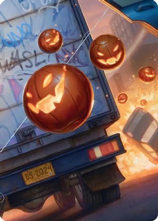 Pumpkin Bombs Art Card (AASPM-) - [Art Series: Marvel's Spider-Man]