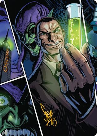 Norman Osborn Art Card (Gold-Stamped Signature) (AASPM-043) - [Art Series: Marvel's Spider-Man]